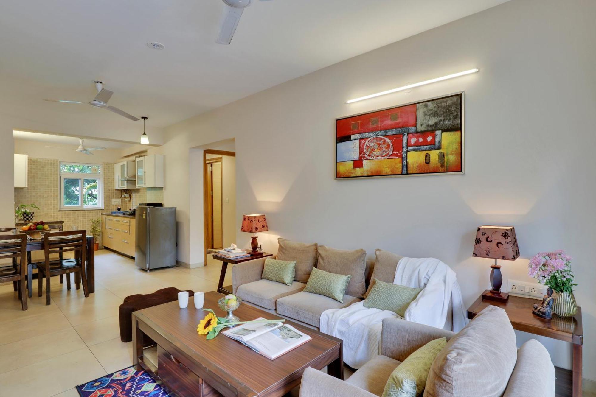 Veera Strand Park Serviced Apartments Near Calangute Exterior photo